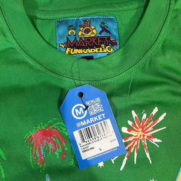 NWT MARKET STUDIOS FUNKADELIC GIVE UP THE FUNK T-SHIRT SIZE: L - Picture 5 of 5